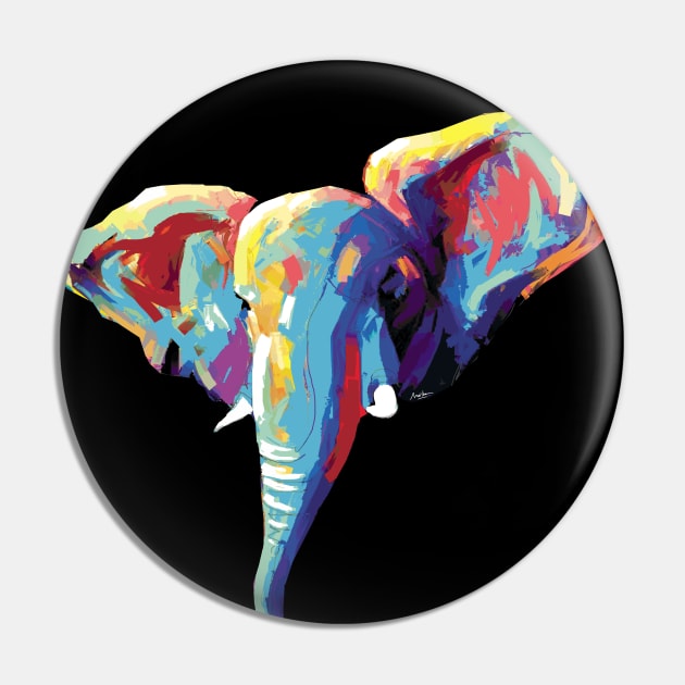 Elephant Pin by mailsoncello