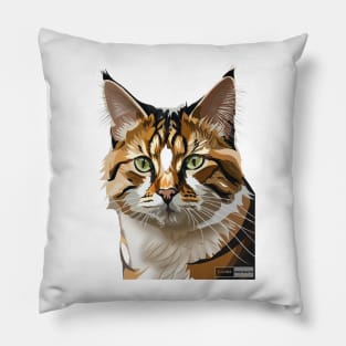 Calico Cat Pillow