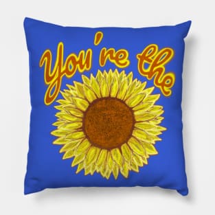 You’re the sunflower! Pillow