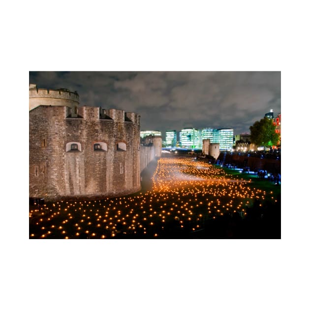 Tower of London Beyond The Deepening Shadow by AndyEvansPhotos