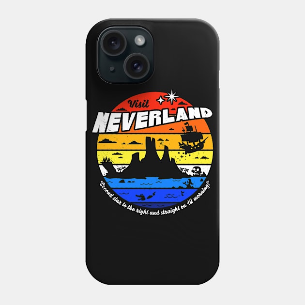 Visit Neverland Phone Case by blairjcampbell
