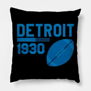 Detroit Football 1930 Pillow