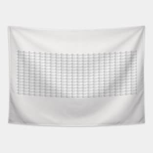 Abstract white and gray texture. 3d vector background Tapestry