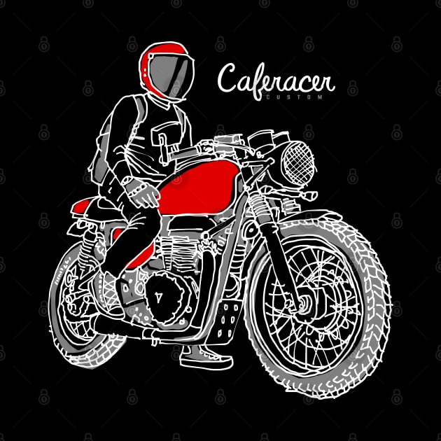 Caferacer Custom (Dark Color) by quilimo