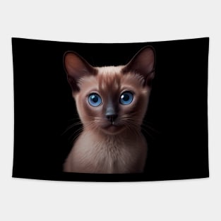 Tonkinese Cat - A Sweet Gift Idea For All Cat Lovers And Cat Moms Tapestry