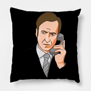 Better Call Saul Fanart - Saul on the Phone Pillow