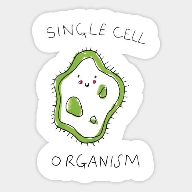 CUTE CELL - Cell Biology - Sticker | TeePublic