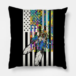 Feather Flag Pillow