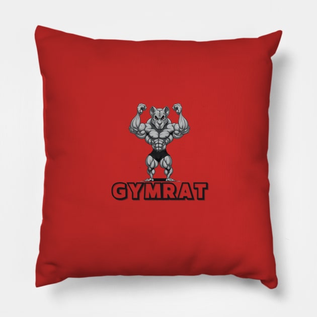 GYMRAT Pillow by TwentySeven27