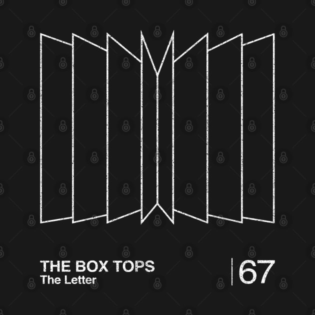 The Box Tops / Minimalist Graphic Artwork Design by saudade