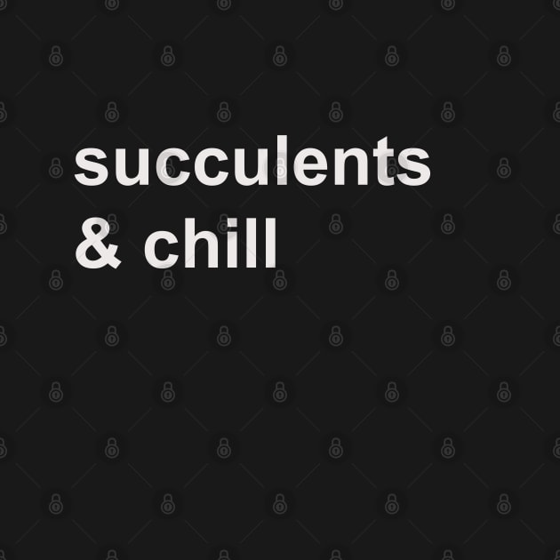 Succulents & chill by HousePlantHobbyist