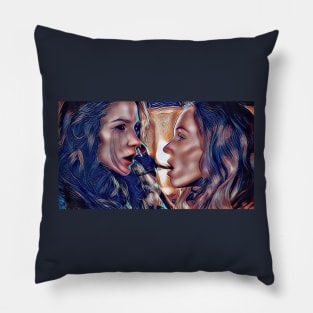 Earp Sisters Playing Pass The Mikshun Pillow