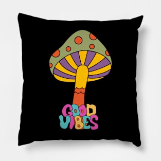 Retro mushroom Pillow