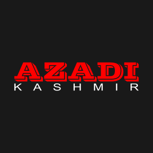 Azadi Kashmir Free Kashmir From Indian Occupied Kashmir T-Shirt