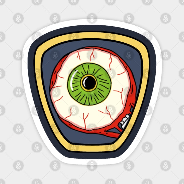 Eye Patch - The Oddball Aussie Podcast Magnet by OzOddball