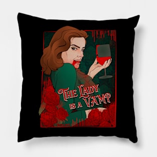 The Lady is a Vamp Pillow