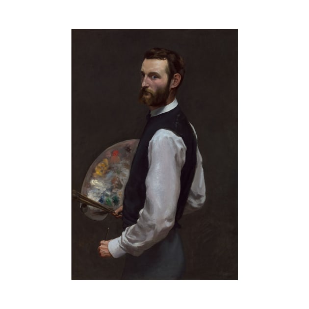 Self-Portrait by Frederic Bazille by Classic Art Stall