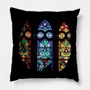 Glass Art Pillow