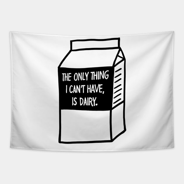 Lactose Intolerance Tapestry by BonesAndStitches