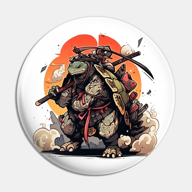 turtle samurai Pin by fancy ghost