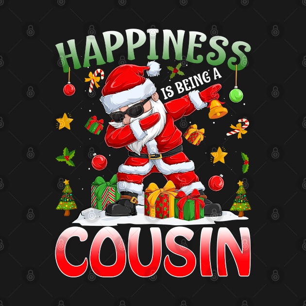 Happiness Is Being A Cousin Santa Christmas by intelus