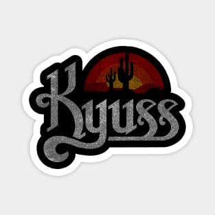 Distressed Kyuss Band Magnet