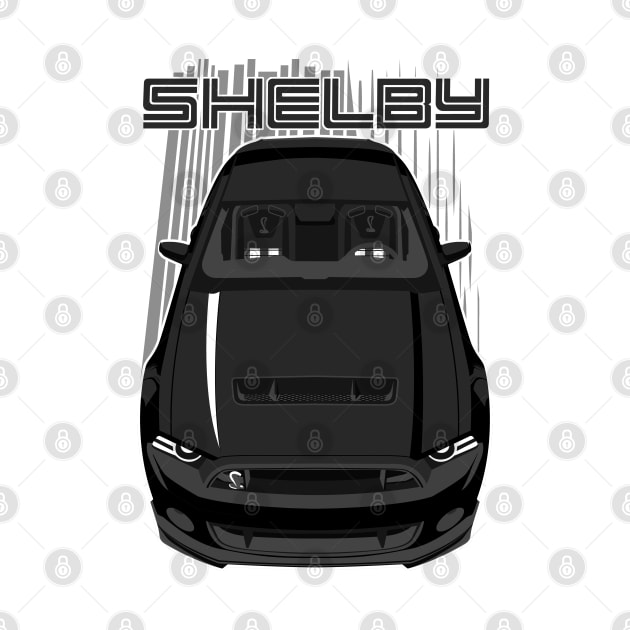 Shelby GT500 S197 - Black by V8social