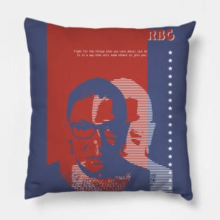 Notorious RBG Fight For The Things You Care About Pillow