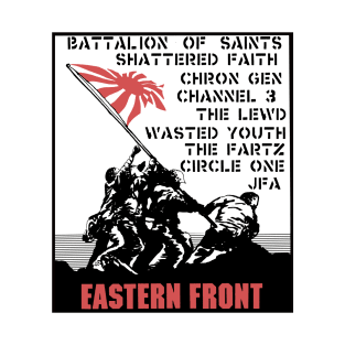Eastern Front 80's hardcore punk Berkely comp T-Shirt