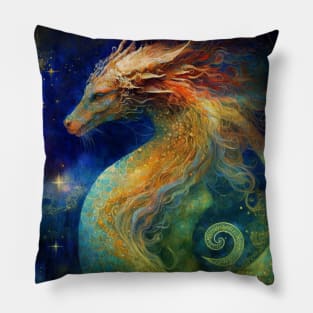 Dragon Spirit, Mythical Animals Pillow