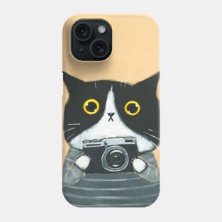 Photographer Kitty Phone Case