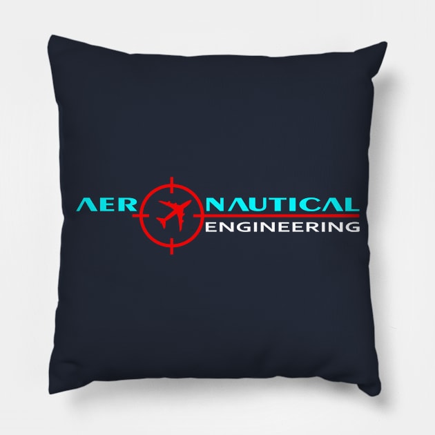 aeronautical engineering, aerospace engineer Pillow by PrisDesign99