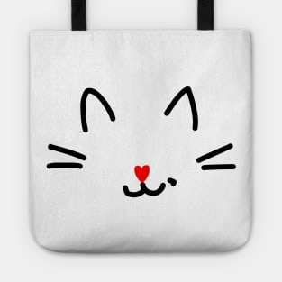 Cat Face Tote