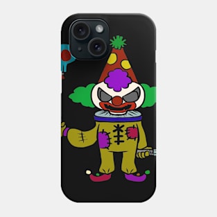 Helloween tshirt with nice Horro motive for creepy people Phone Case