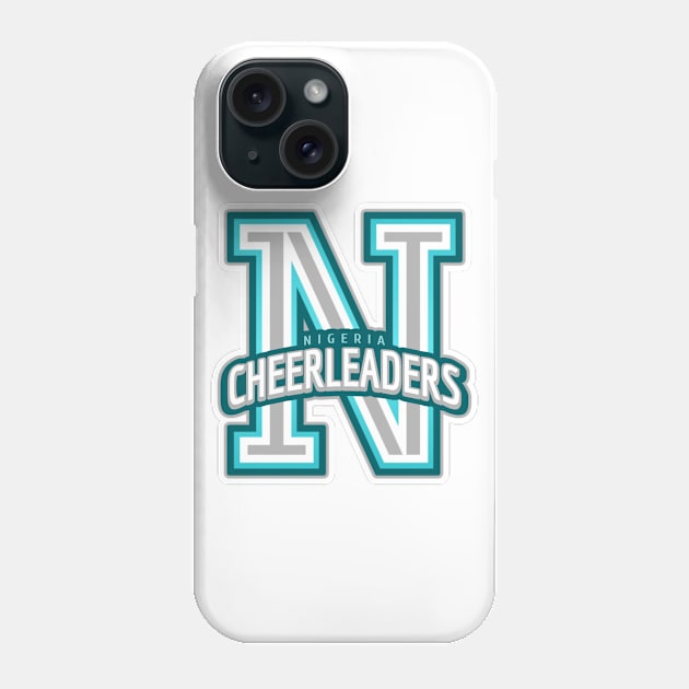 Nigeria Cheerleader Phone Case by Tip Top Tee's