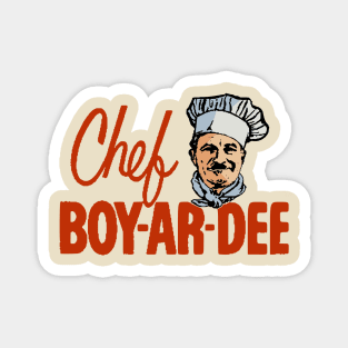 Chef Boy-ar-dee Magnet