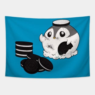 Penguinscoop - cookies and cream Tapestry