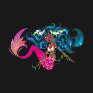 Mermaid blue hair T-Shirt