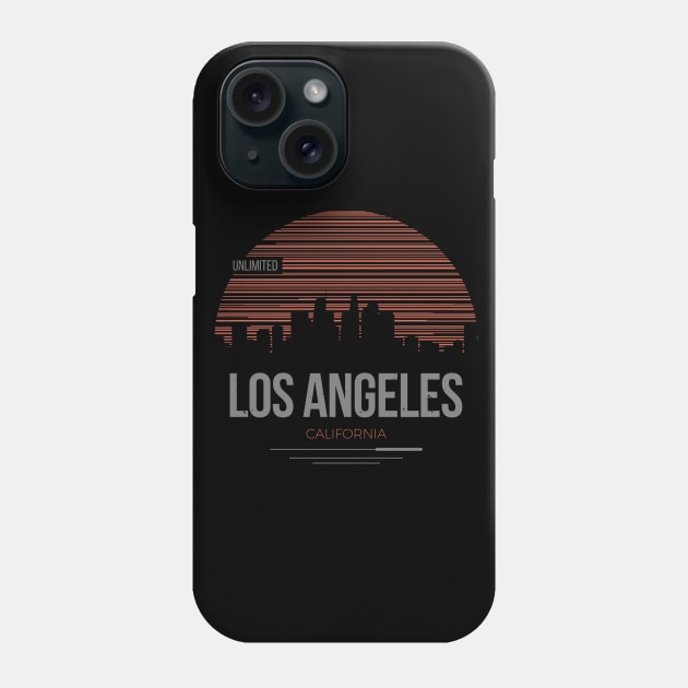 Los Angeles - California Phone Case by TambuStore