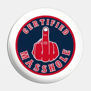 Certified Masshole Pin