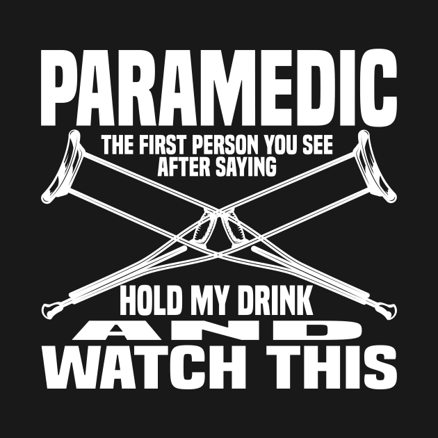 Paramedic Emergency Doctor Ambulance Doctor by Monstershirts