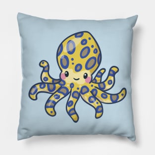 Blue-Ringed Octopus Pillow