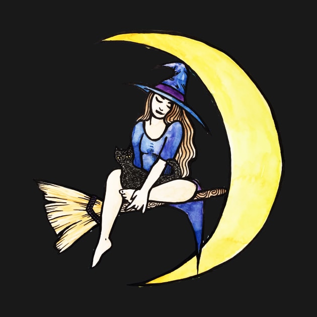 Moon Witch by bubbsnugg