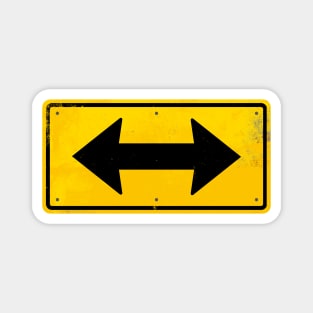 New Direction Bi-Way Sign Magnet