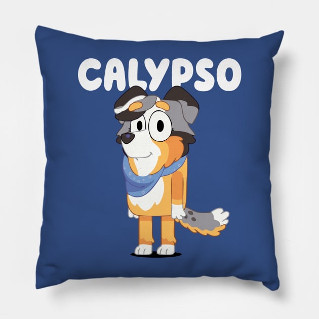 Calypso Pillow by seamless pattern.artshop