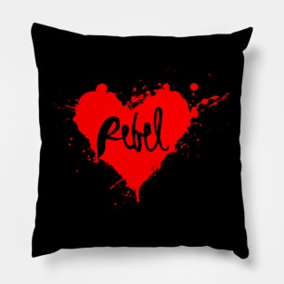 Rebel Heart Pillow