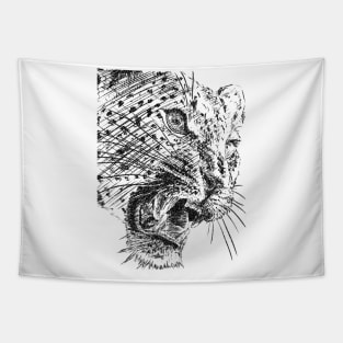 Leopard 003 Tapestry