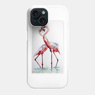 Flamingos Phone Case