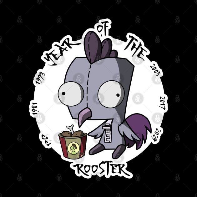 Gir, Year of the Rooster by Kitsuology