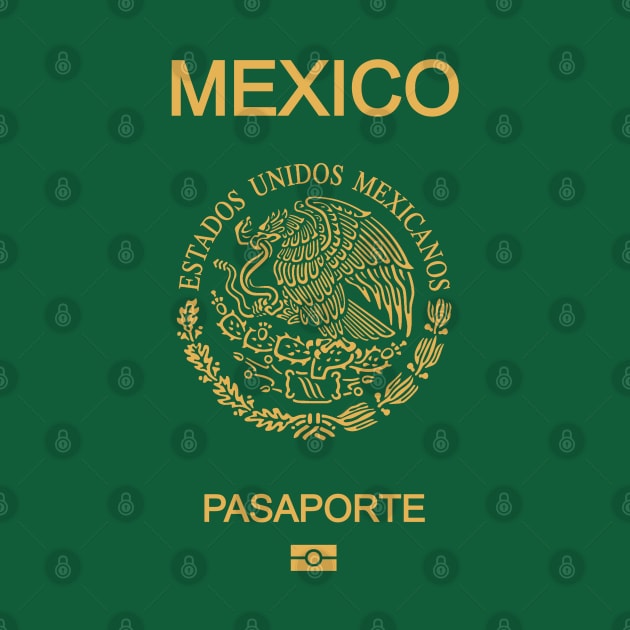 Mexico passport cover by Travellers